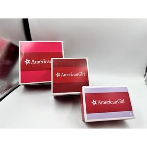 American Girl Empty Clothing & Accessories Boxes Lot of 3
